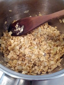 Oatmeal stuffing for roast chicken