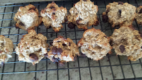 Banana oat cookies